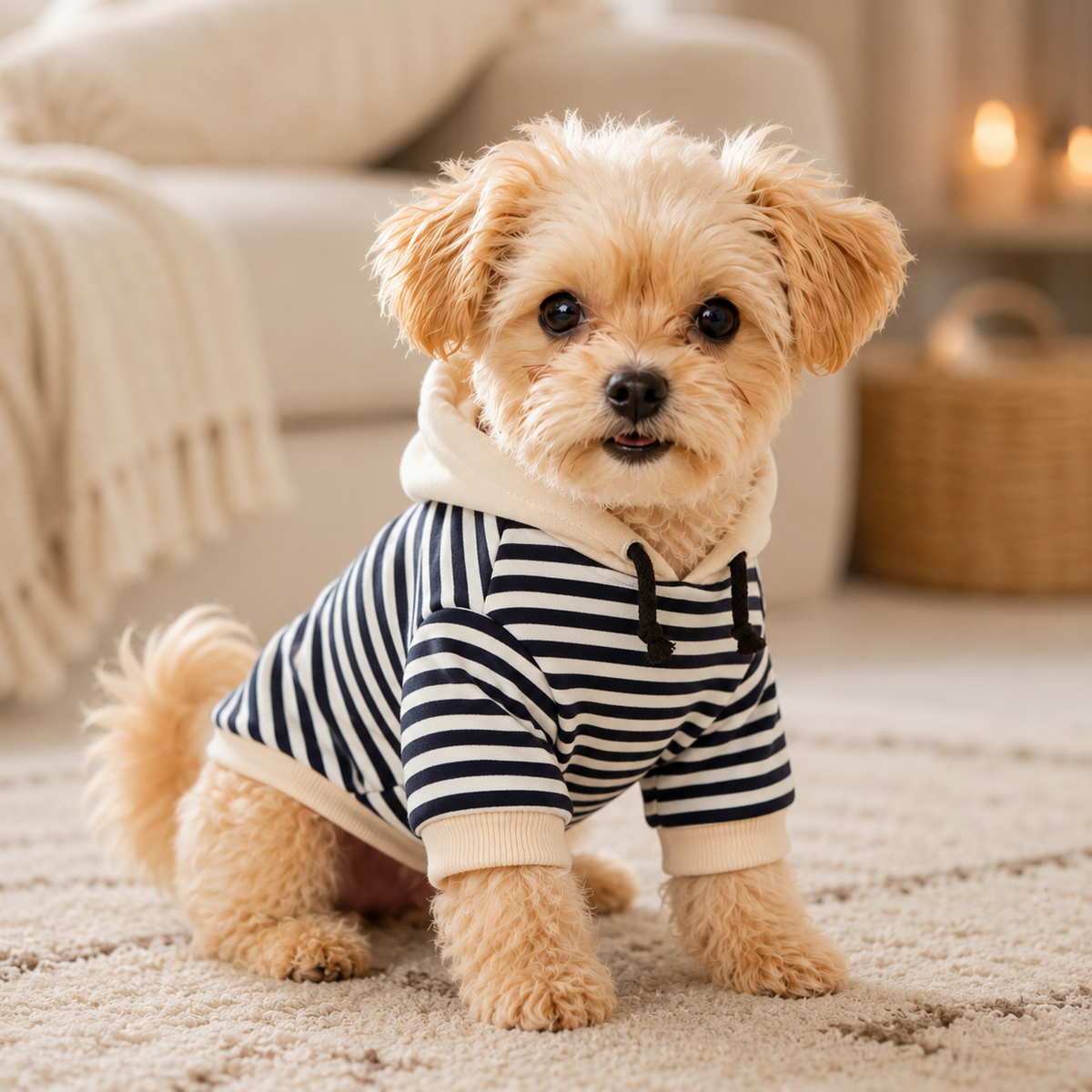 The Striped Hooded Sweater