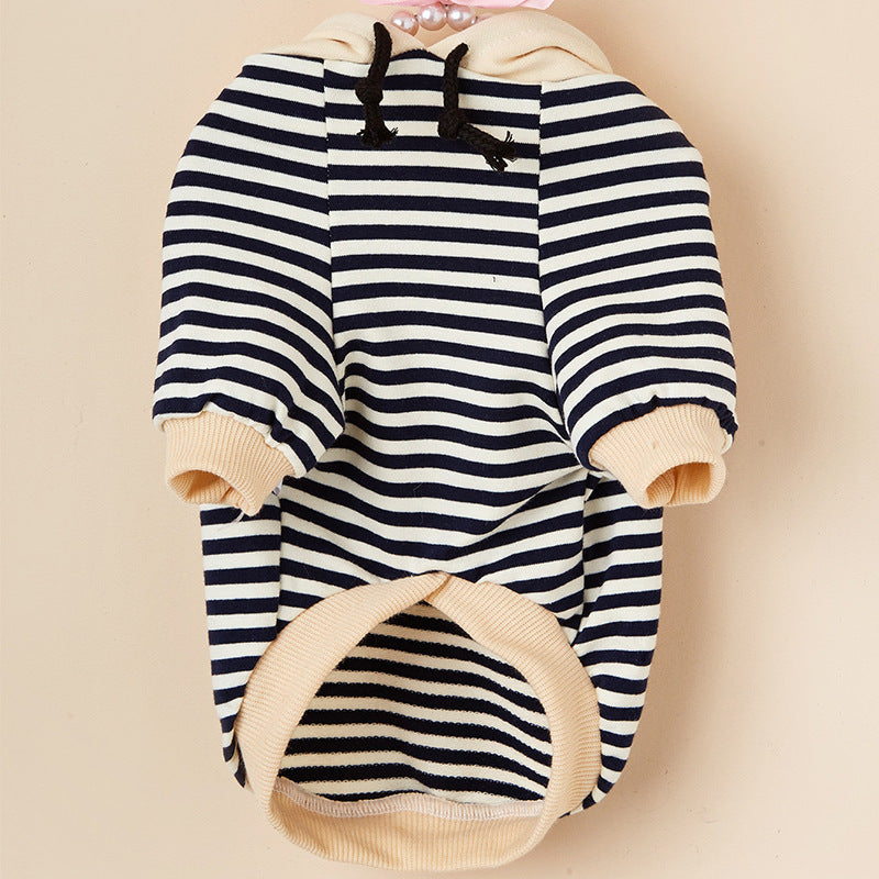 The Striped Hooded Sweater