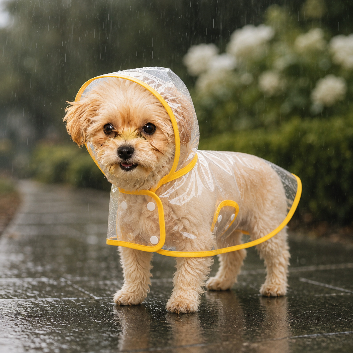The Clear Rain Coat