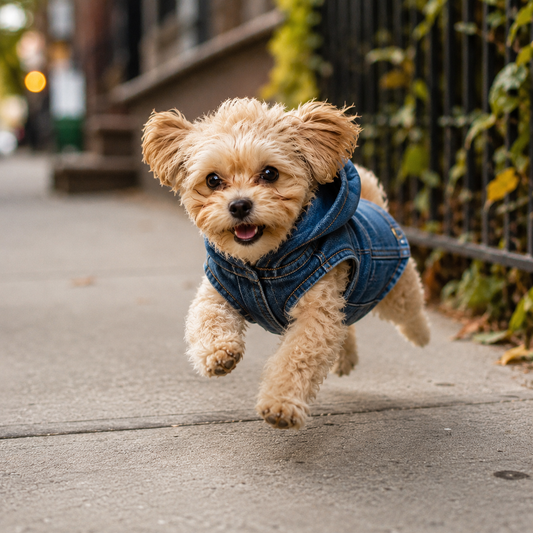 The Denim Hooded Jacket