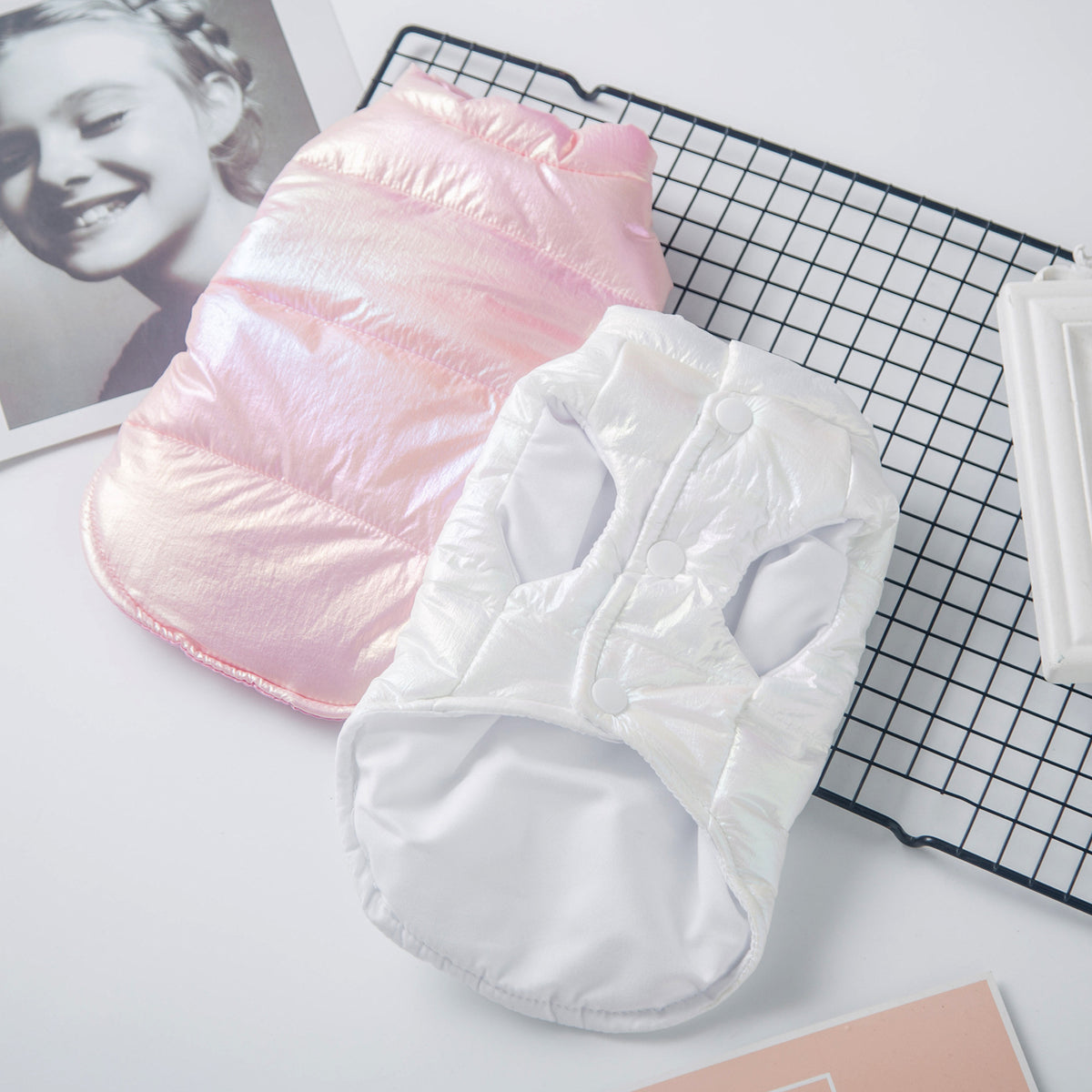 The Glossy Quilted Vest