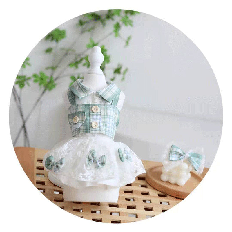 The Mint Plaid Dress